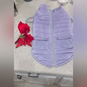 Martha Stewart Purple Dog Jacket